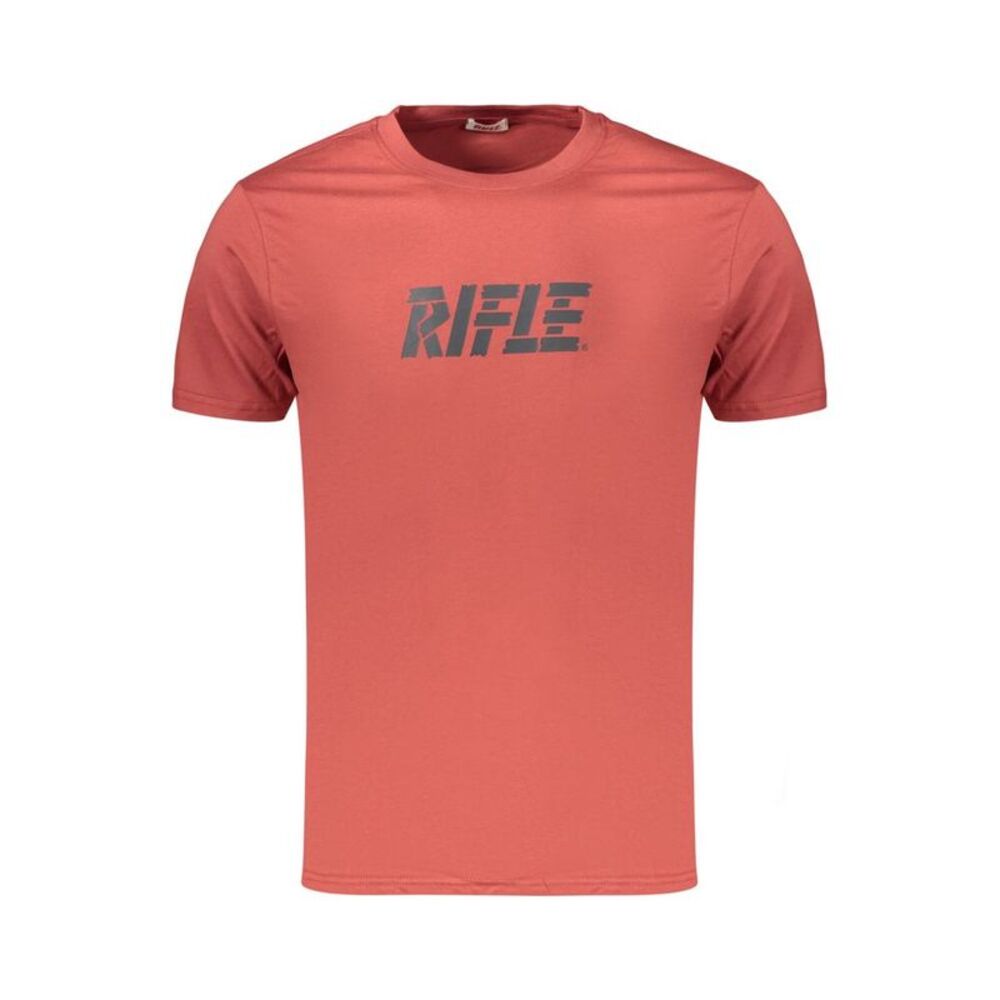 Rifle Red Cotton Men's T-Shirt